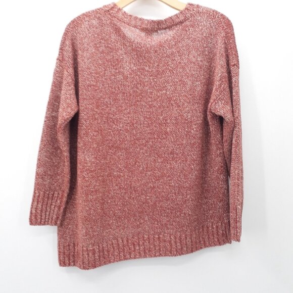 Anthropologie Intropia Homespun Sweater | Size M | NWT | Metallic Linen Blend - Picture 4 of 10